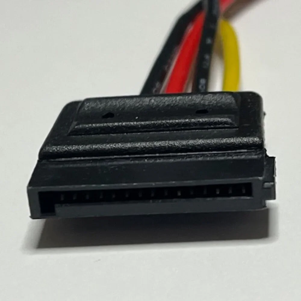 StarTech.com 6in 4 Pin Molex to SATA Power Cable Adapter